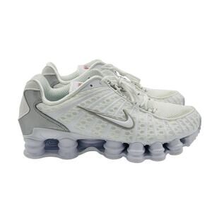 Women’s Size 10.5 / Men’s 9 *Refurbished by Nike* Shox White Silver AR3566-100